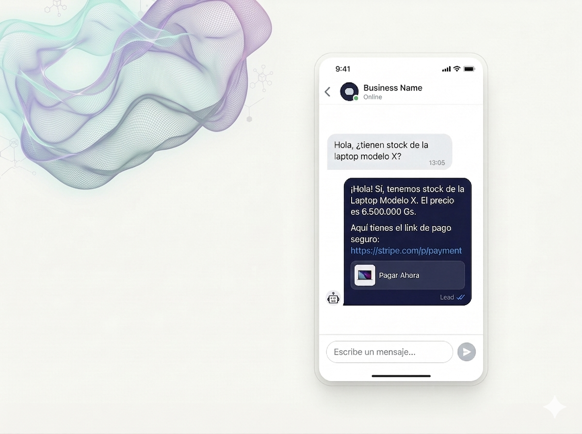 Chat con IA en WhatsApp, IG, Messenger y Web